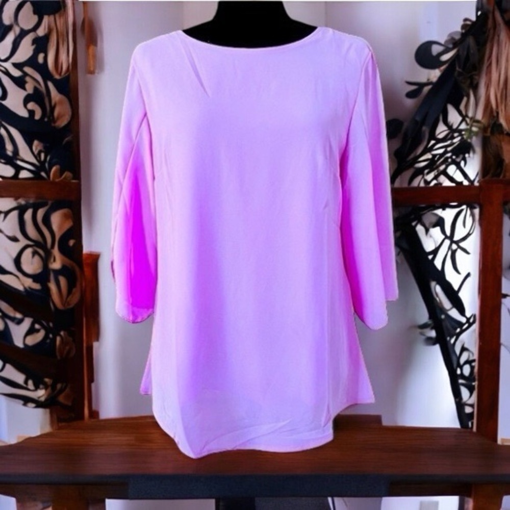 Chic Pink Blouse with Elegant Design